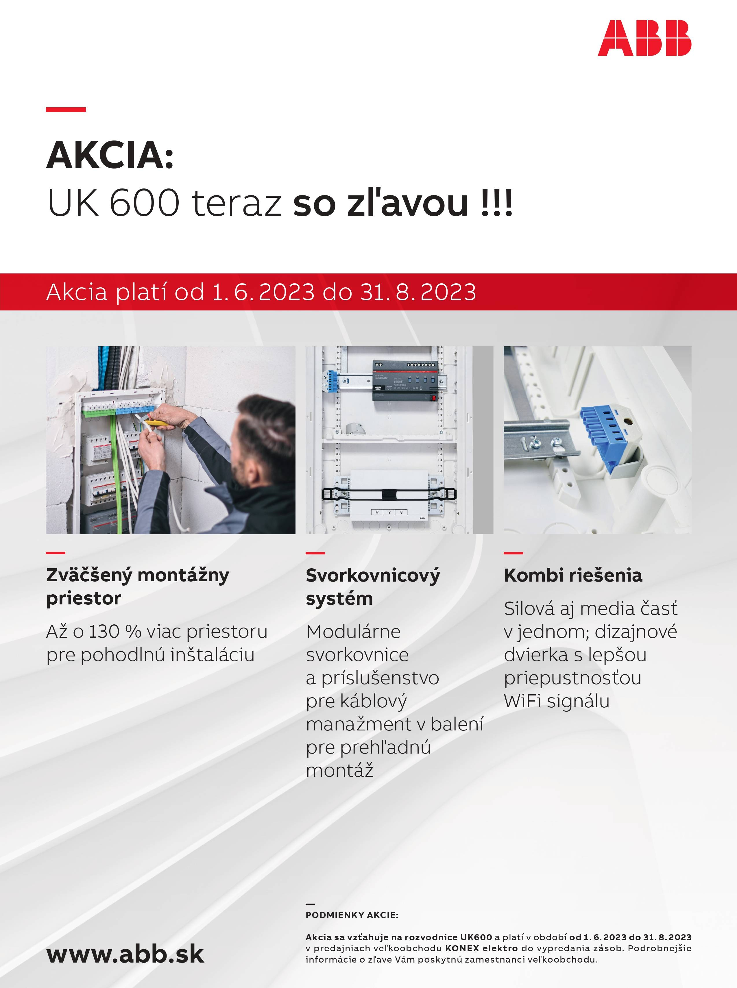 ABB rozvodnice UK600