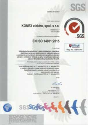 Certifikát – ukážka 2